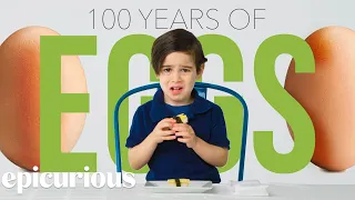 Kids Try 100 Years of Eggs