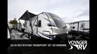 2019 Keystone Passport GT 2210RBWE Travel Trailer RV Video Tour - Voyager RV Centre