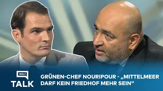 SEE-RETTUNG: Grünen-Chef Nouripour "Wir müssen einiges tun, damit das Mittelmeer kein Friedhof ist"