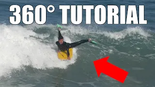 COMO HACER EL 360 BODYBOARD | TUTORIAL + VIDEO ANÁLISIS