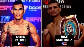 Aston Palicte vs Jose "Chiquiro" Martinez full highlights