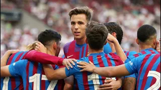 Nico González • FC Barcelona B vs UE Costa Brava • 12/09/2021 •