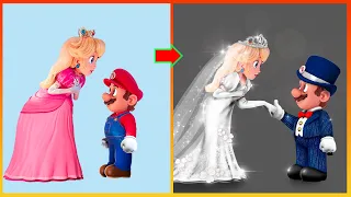 The wedding of Mario and Princess Peach inside the castle ❤️✨The Super Mario Bros Movie scene