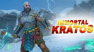 Immortal Kratos 😃 1000+ Defence Build | God Of War Ragnarok