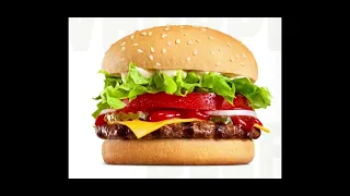 Whopper but every word is a Google image