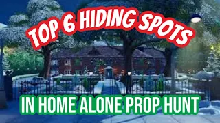 Home Alone Prop Hunt: Top 6 Hiding Spots | Prop Hunt | Fortnite Creative