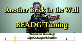Another Brick in the Wall - Pink Floyd (Bass Cover with Tabs)