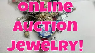 Vintage Jewelry & Sterling! Online Auction Jewelry UNBOXING!