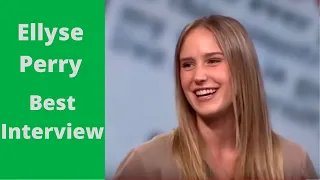 Ellyse Perry Best Interview - Talks about Football And Cricket