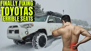 FIXING THE HORRIBLE 4RUNNER SEATS, ONCE AND FOR ALL!!