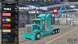 American Truck Simulator (v 1.47) Kenworth T909 Cab A Mega Tuning