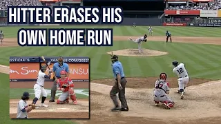 Batter calls timeout then hits a home run that doesn't count, a breakdown