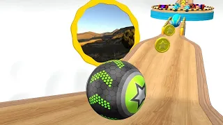 🔥Going Balls: Super Speed Run Gameplay | Level 174-175 Walkthrough | iOS/Android | Full Screen 🏆