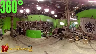 The Pirate Ship Set: Behind the Scenes | 360° | Descendants 2