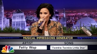 Wheel of Musical Impressions with Demi Lovato