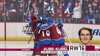 Game 2 Full Game Edmonton Oilers And Colorado Avalanche 2022 SIM [HD]