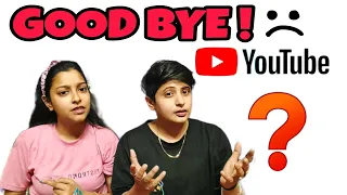 GOOD BYE YOUTUBE ⁉️❓ ARE WE QUITING ❓ #lgbtqcouple #tomboy