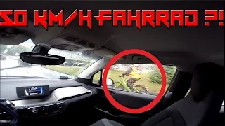 50 Km/h auf einem FAHRRAD ?! | BMW i3