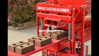 DF2 10 Interlocking clay brick machine