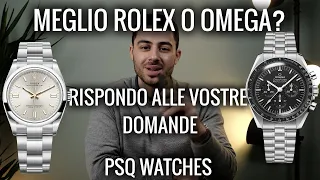 Meglio Rolex Oyster Perpetual o Omega Moonwatch? PSQ Watches risponde.