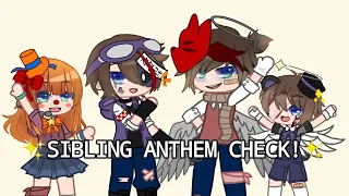 ✨SIBLING ANTHEM CHECK!✨ Afton kids