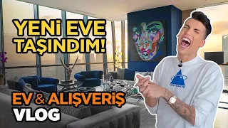 YENİ EVE TAŞINDIM! EV & ALIŞVERİŞ VLOG