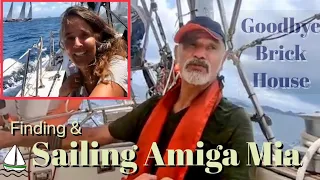 Как найти и плыть на заброшенной парусной лодке в Карибском море: Amiga Mia..Sailing Brick House #85
