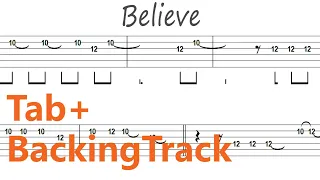 Cher - Believe / Guitar Tab+BackingTrack