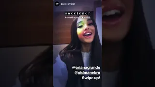 Ariana Grande Whistle Voice Instagram 2018!!!