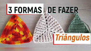 HOW TO MAKE TRIANGLES IN CROCHET – Learn new models and get inspired