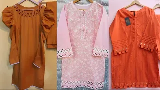 Top Stylish Casual  Wear Comfortable Shirts Designs For Girls l   Lawn Cotton Shirt Designing Ideas