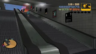 GTA 3 | Peds Riot #1 | Airport Subway (PC)