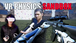 This NEW VR Physics Sandbox Game is Kind of Insane... | Quest 2