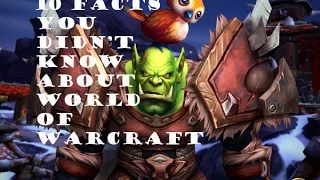 10 Facts you didn't know about World of Warcraft