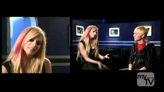 Avril Lavigne Roxy Theatre 2007 Interview 1