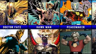 Comparison: DC comic's characters Vs. DCEU (Part. 1)