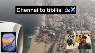 Chennai to Tibilisi (GEORGIA)😍| flight vlog tamil | georgia tamil vlog | MBBS IN GEORGIA  | dr shek