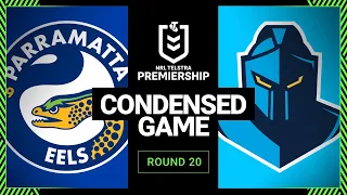 NRL 2023 | Parramatta Eels v Gold Coast Titans | Condensed Match, Round 20