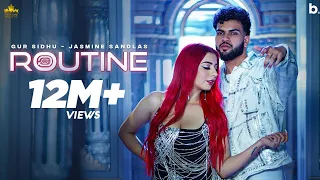ROUTINE (Official video) Gru Sidhu / Jasmine Sandals / Kaptaan / punjabi song 2023 Brown Town Music