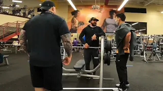 I see YOU KNOCKING this out ALL THE TIME MAN - whatcha weigh? 355lb bench - 151lb/68kg bodyweight