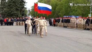 Песню запевай! Ульяновские школьники прошли «Марш Победы»