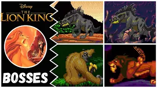 The Lion King - All Bosses (No Damage) + Ending // Sega Genesis - Mega Drive