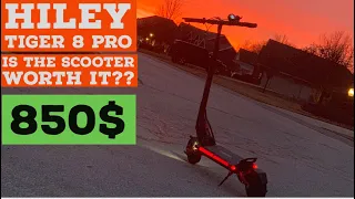 MOST AFFORDABLE SCOOTER: Hiley Tiger T8 Pro