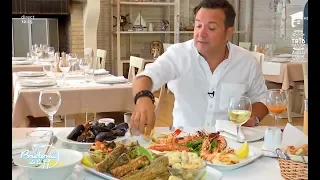 Daniel Buzdugan, pasionat de bucătăria mediteraneană, și-a sărbătorit ziua de naștere în Grecia.