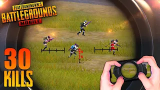 СДЕЛАЛ 30 КИЛЛОВ НА РАНГЕ АС 😈😏 PUBG Mobile - С ВЕБКОЙ НА РУКИ | ПУБГ МОБАЙЛ - Handcam