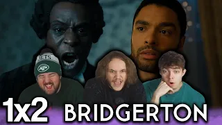 SIMON'S DAD WAS AWFUL!!! | Bridgerton 1x2 'Shock and Delight' First Reaction!