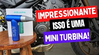 IMPRESSIONANTE ESSA MINI TURBINA SEM FIO KICA JETFAN