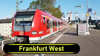 S-Bahn Station Frankfurt West - Frankfurt am Main 🇩🇪 - Walkthrough 🚶