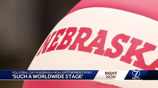 Volleyball Day in Nebraska brings fans from around the country to level playing field for women's...