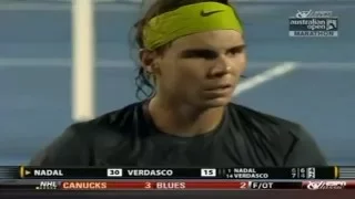 Nadal vs Verdasco - Australian Open 2009 Highlights